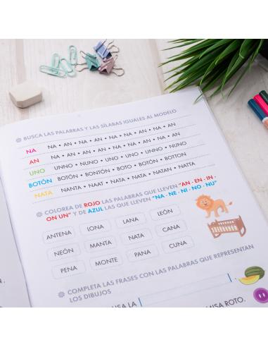 Lecturas comprensivas 3. Leo sílabas inversas....