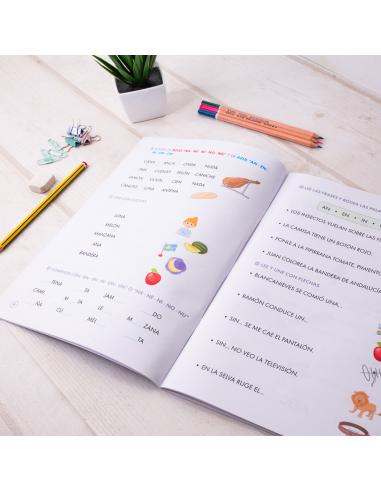 Lecturas comprensivas 3. Leo sílabas inversas....