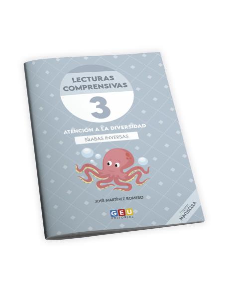 Lecturas comprensivas 3. Leo sílabas inversas. Letra mayúscula