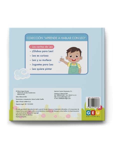Las caritas de Leo (Colección “Aprende a hablar con Leo”)