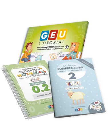 Pack de apoyo esencial para refuerzo escolar adaptación con pictos Infantil 2
