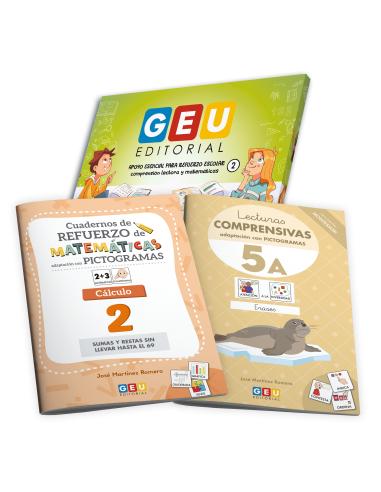 Pack de apoyo esencial para refuerzo escolar adaptación con pictos 1.2