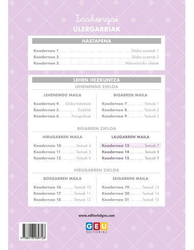Irakurgai ulergarriak 13