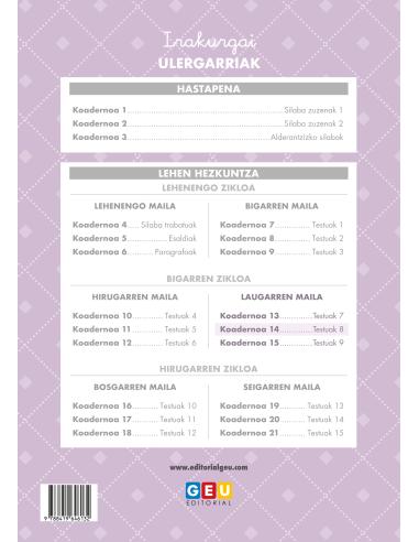 Irakurgai ulergarriak 14