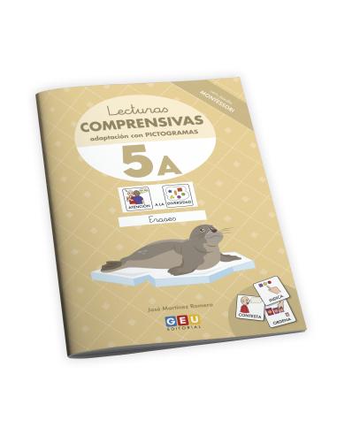 Lecturas Comprensivas 5 A - Frases. Adaptación con pictogramas