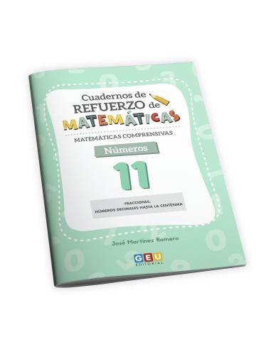 Cuaderno de Refuerzo de Matemáticas comprensivas. Números y Cálculo 11