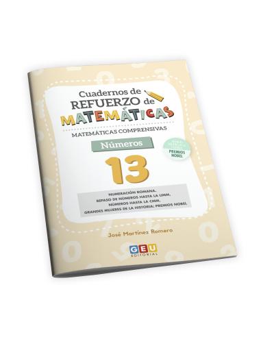 Cuaderno de Refuerzo de Matemáticas comprensivas. Números y Cálculo 13