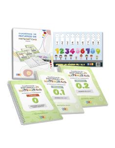 Pack cuadernos de refuerzo de matemáticas, Infantil