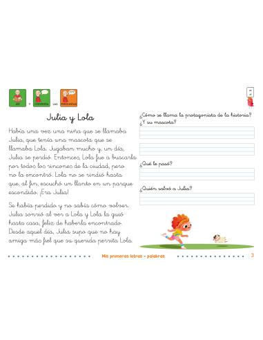 Mis primeras letras: Palabras