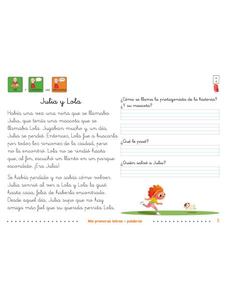 Mis primeras letras: Palabras