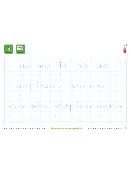 Mis primeras letras: Palabras