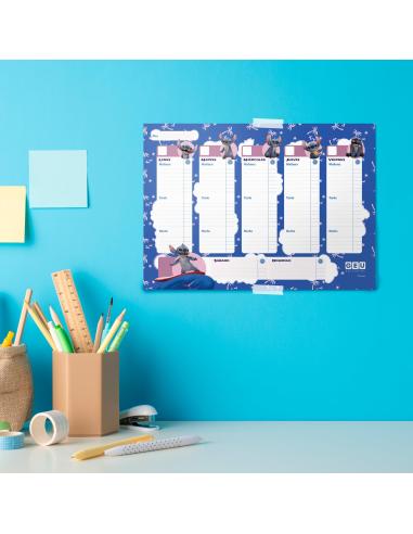 Planificador semanal Stitch