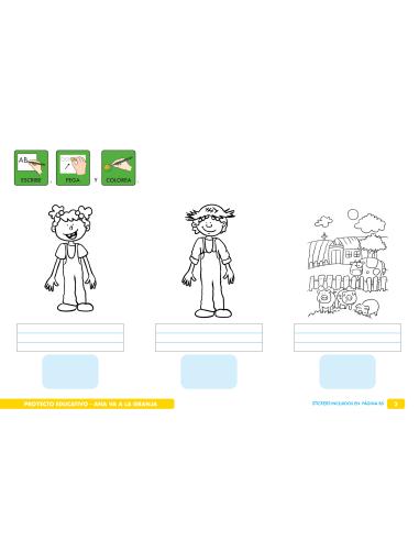 Proyecto educativo: Ana va a la granja