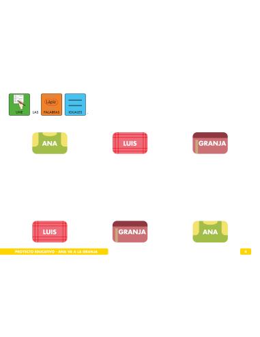 Proyecto educativo: Ana va a la granja