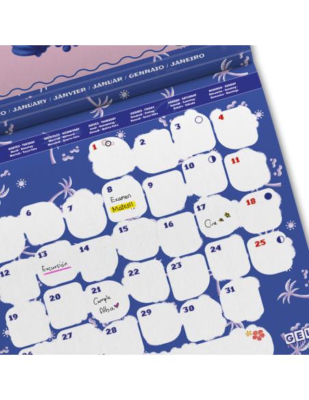 Calendario Stitch 2026