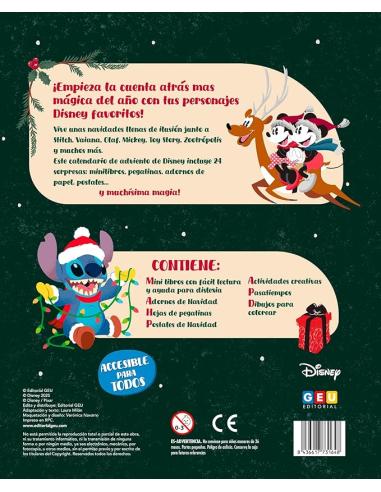 Calendario de adviento Disney