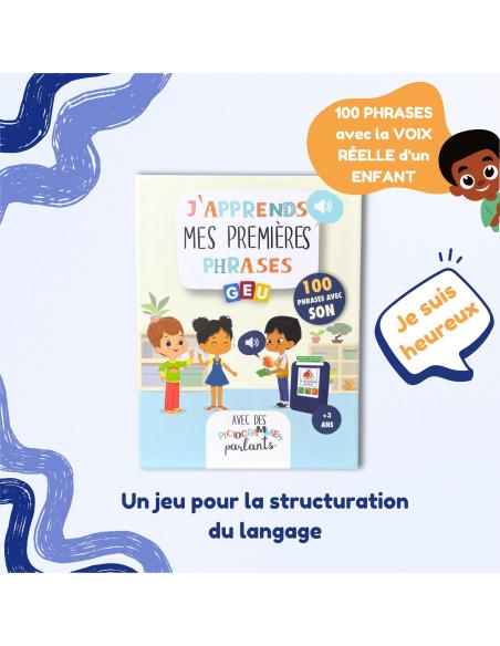 Pictos con audio - J’apprends Mes Premières Phrases