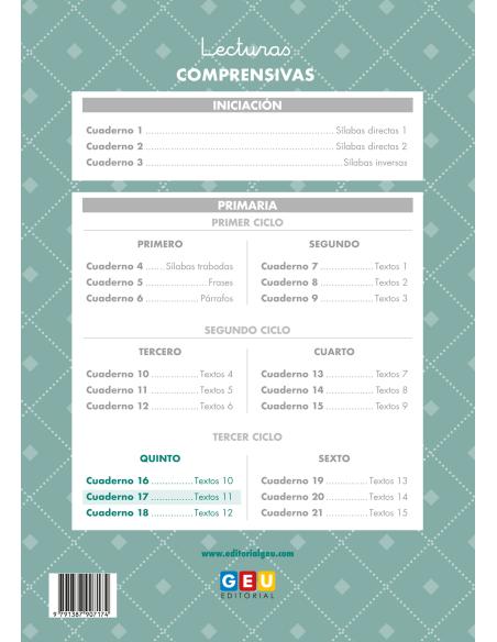 Lecturas comprensivas 17