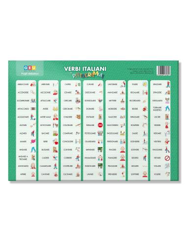 Verbi italiani con pittogrammi. (Verbos en...