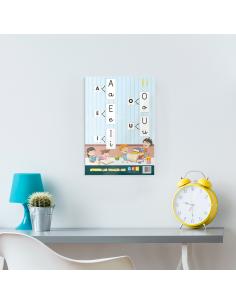 Lámina didáctica Aprendo las vocales con Editorial GEU 2