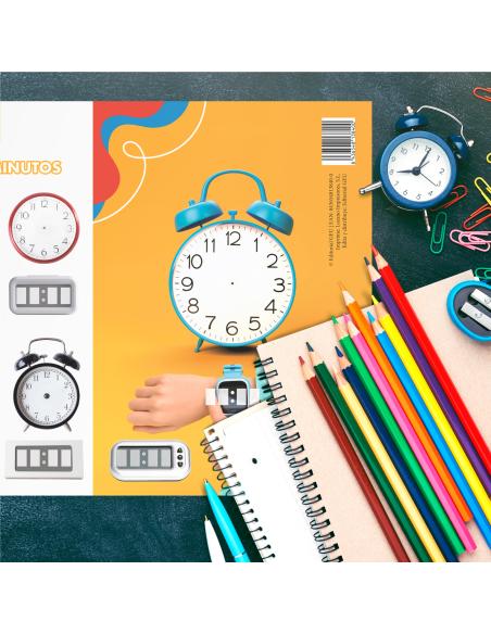 Láminas didácticas. Las horas y los minutos