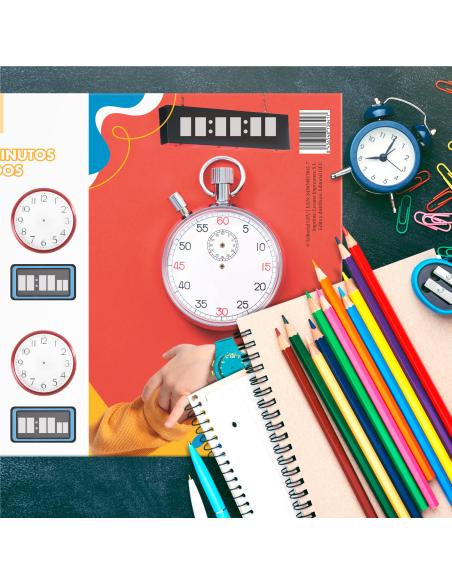 Láminas didácticas. Las horas, los minutos y segundos