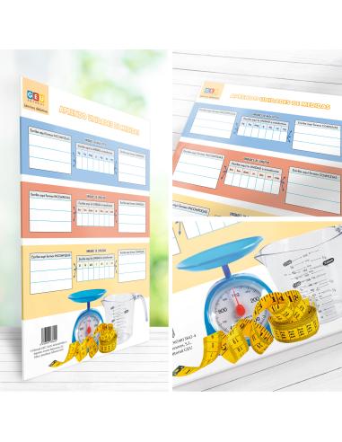 Lámina Educativa: Unidades de Medida
