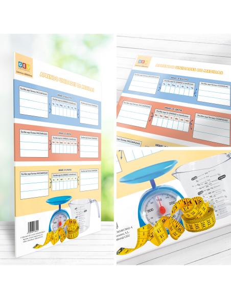 Lámina Educativa: Unidades de Medida