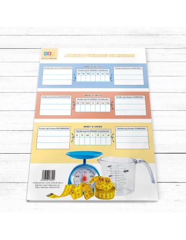 Lámina Educativa: Unidades de Medida