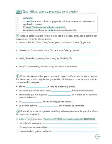 Lecturas comprensivas 18