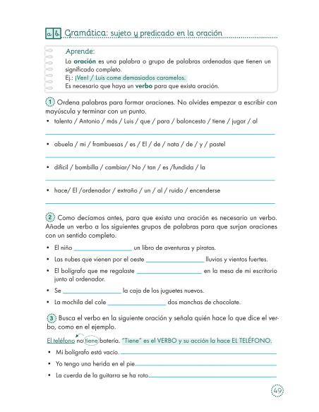 Lecturas comprensivas 18