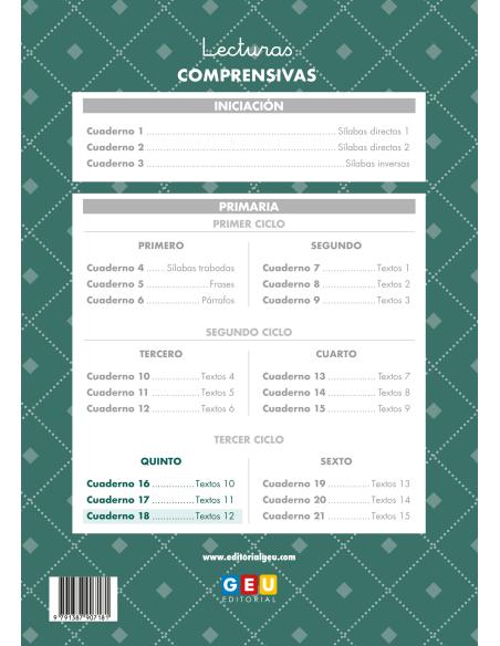 Lecturas comprensivas 18