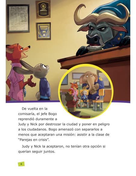 Zootrópolis 2 Libro con Fácil Lectura