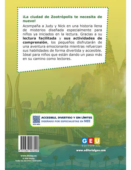 Zootrópolis 2 Libro con Fácil Lectura