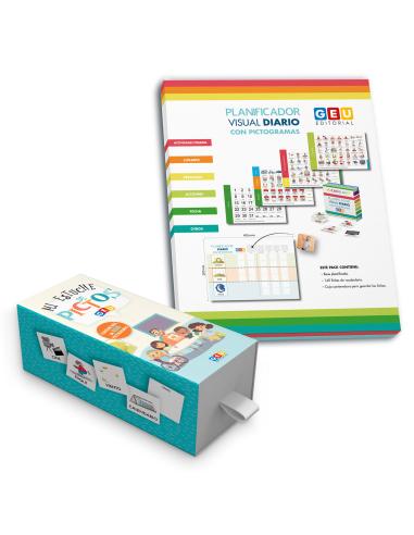 Pack ahorro. Pictos + planificador diario