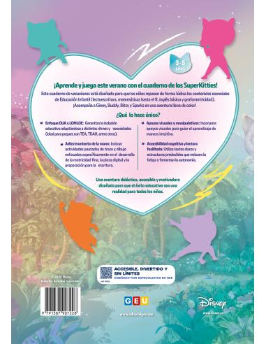 Cuaderno Vacaciones Superkitties | Cuaderno...