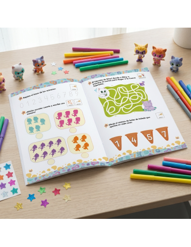 Cuaderno Vacaciones Superkitties | Cuaderno...
