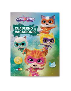 Cuaderno Vacaciones Superkitties | Cuaderno Verano 3-5...