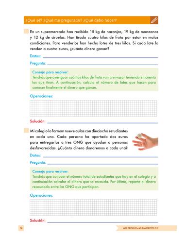 Mis Problemas Favoritos 5.1 - Tres Operaciones:...