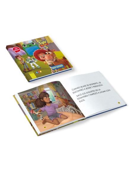Toy Story 5 - Cuento Toy Story 5 en Mayúscula y con Fácil Lectura