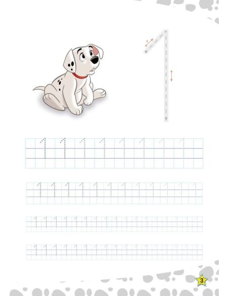 Aprendo y coloreo con Disney. 101 Dálmatas. Números del 1 al 10 Aprendo y coloreo con Disney. 101 Dálmatas. Números del 1 al 10