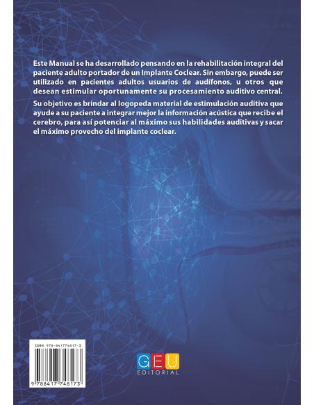 Manual de intervención logopédica en implantes cocleares en adultos Manual de intervención logopédica en implantes cocleares en adultos