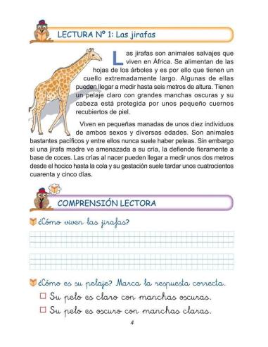 (Antigua) Lecturas comprensivas 08