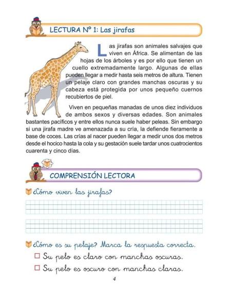 (Antigua) Lecturas comprensivas 08