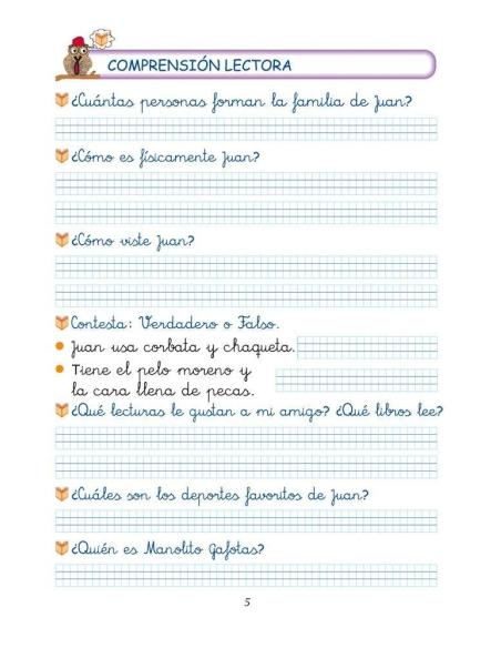 (Antigua) Lecturas comprensivas 9 (Antigua) Lecturas comprensivas 9