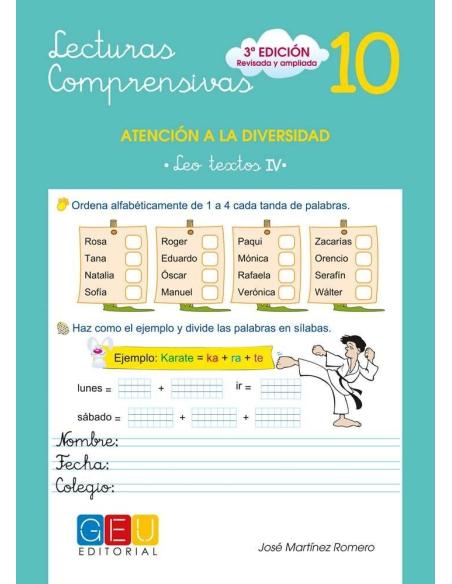 (Antigua) Lecturas comprensivas 10 (Antigua) Lecturas comprensivas 10