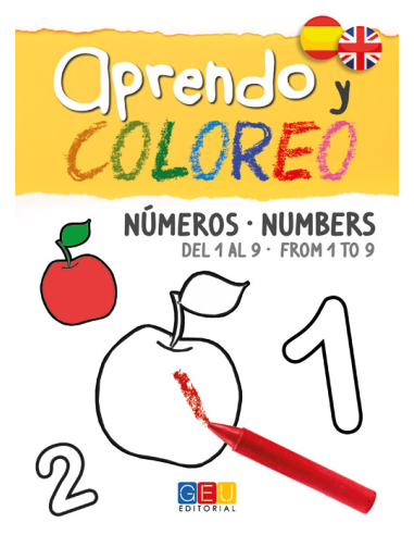 Aprendo y coloreo Numbers from 1 to 9 Aprendo y coloreo Numbers from 1 to 9