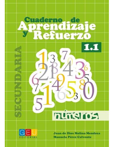 Cuaderno de aprendizaje y refuerzo 1.1: Números