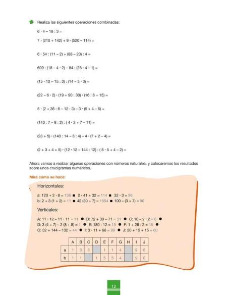 Cuaderno de aprendizaje y refuerzo 1.1: Números Cuaderno de aprendizaje y refuerzo 1.1: Números