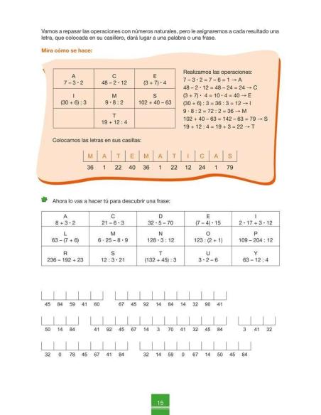 Cuaderno de aprendizaje y refuerzo 1.1: Números Cuaderno de aprendizaje y refuerzo 1.1: Números